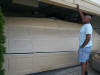 Garage door broken