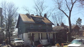 Roof installation ( before)