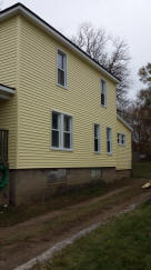 Ypsilanti , Mi autumn yellow Siding